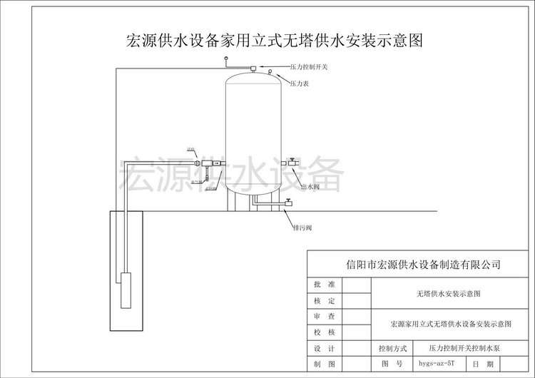 無(wú)塔供水器怎么安裝？